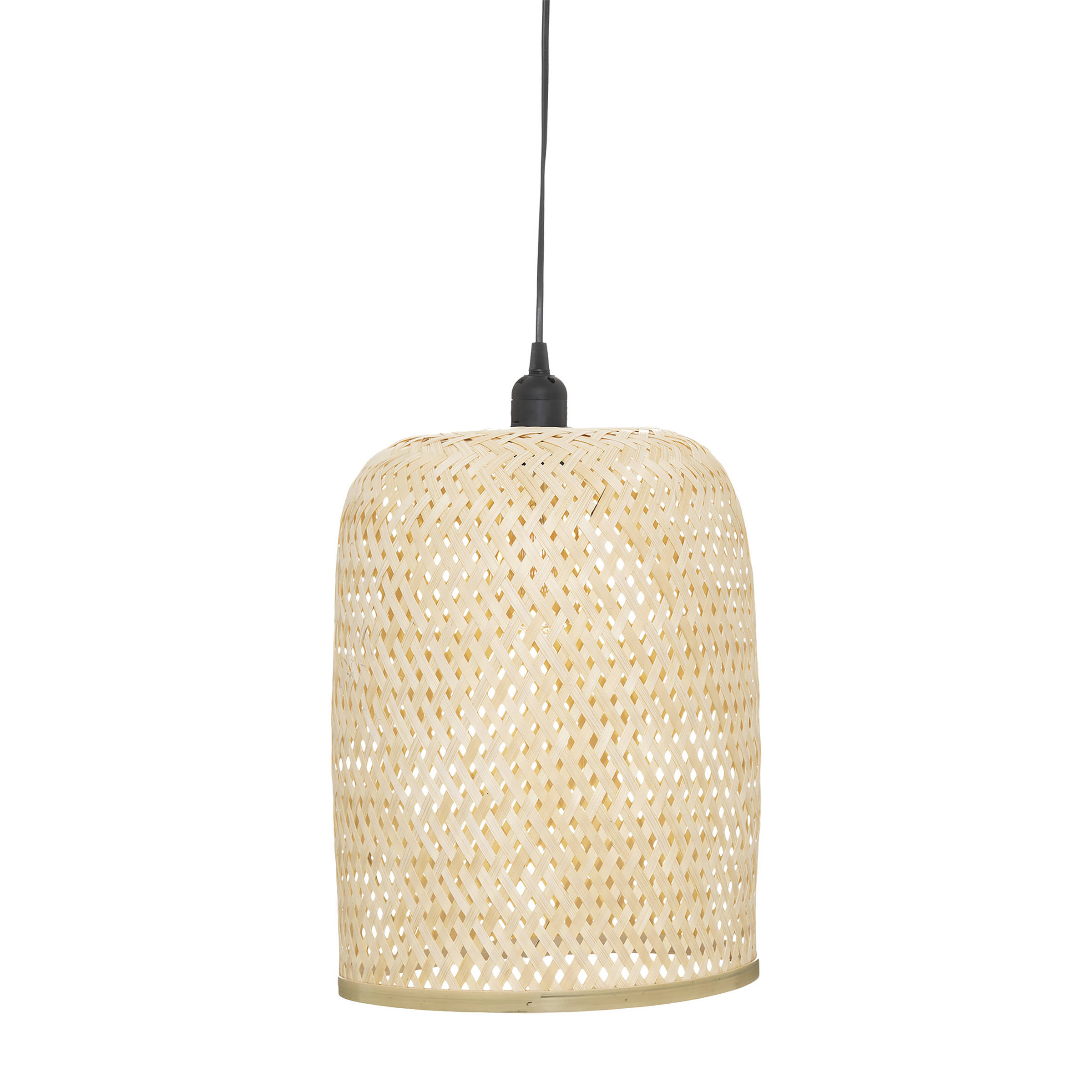 Lampa wisząca bambusowa ALI, Ø 28 cm