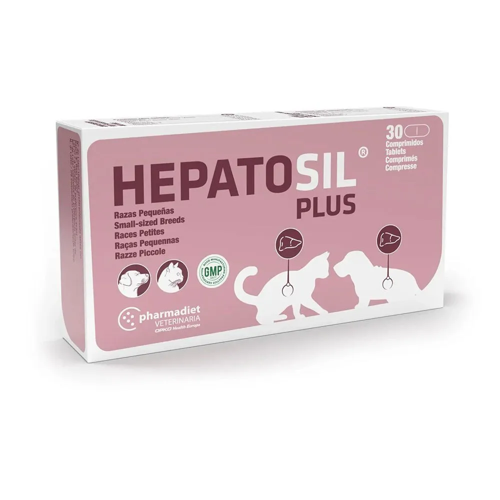 Pharmadiet Hepatosil Plus Small Breeds Dog Supplement 30 units