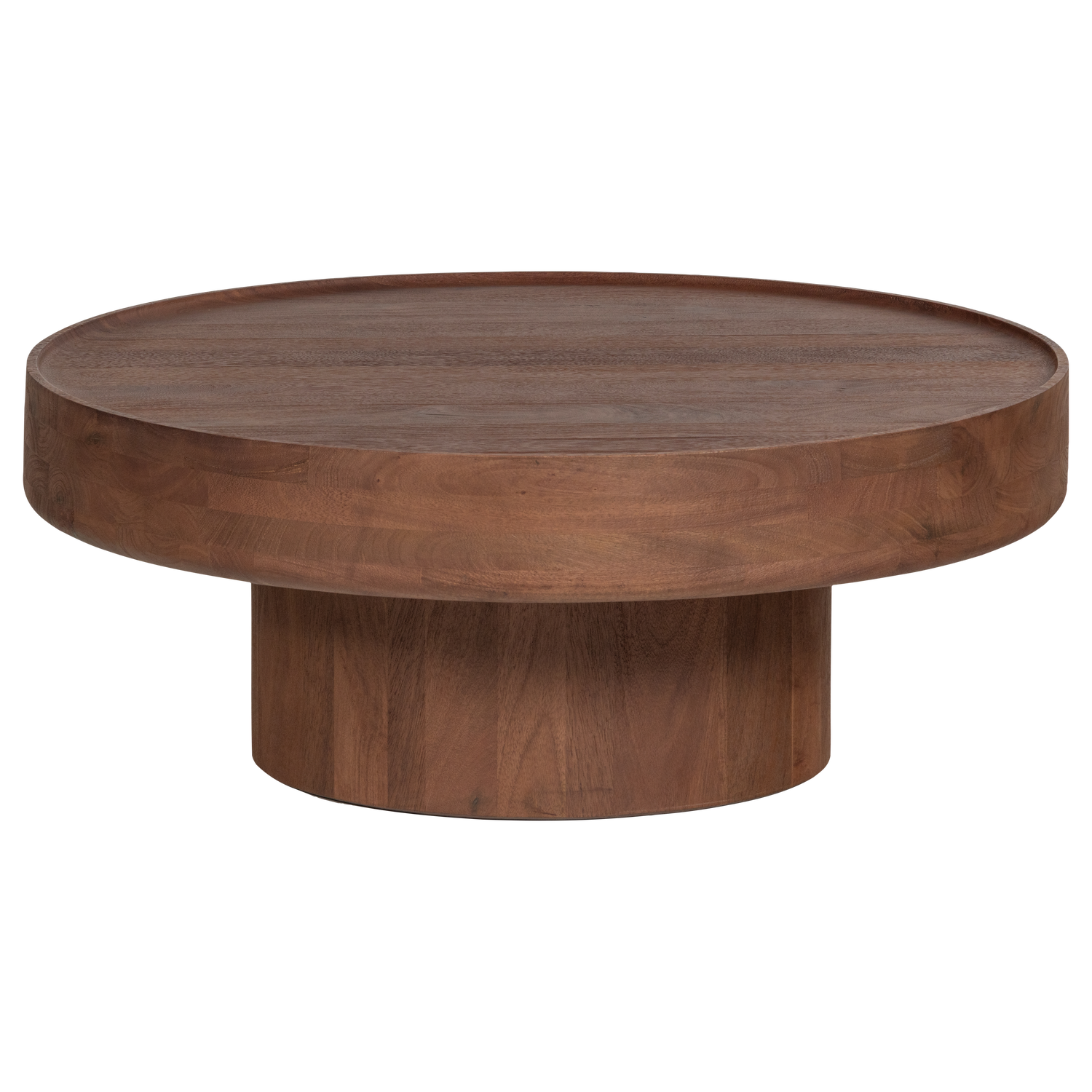 WOOOD salontafel Dara - Mangohout - Bruin - 35x90x90