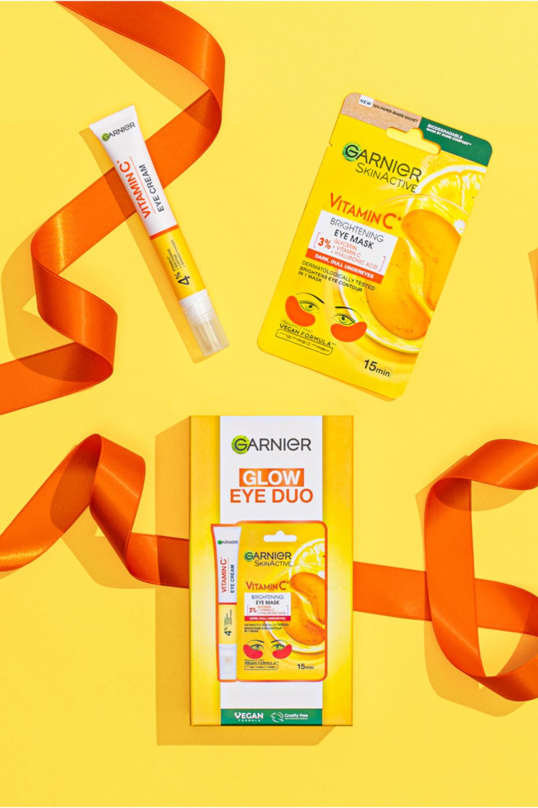 Garnier Glow Eye Duo Vitamin C Gift Set