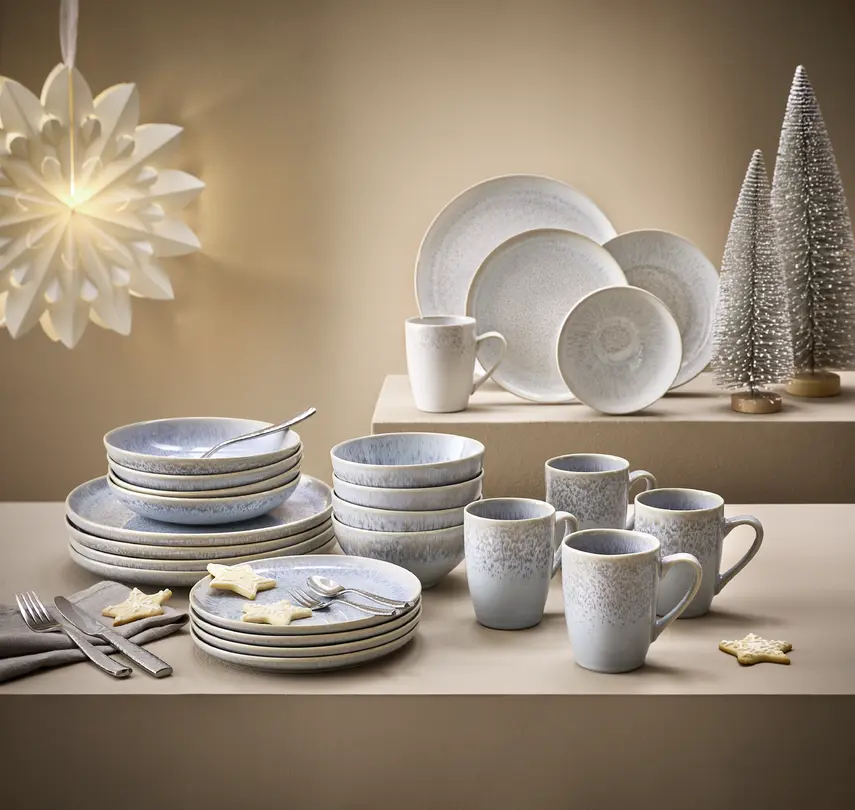 Geschirrset 20-teilig Glossy