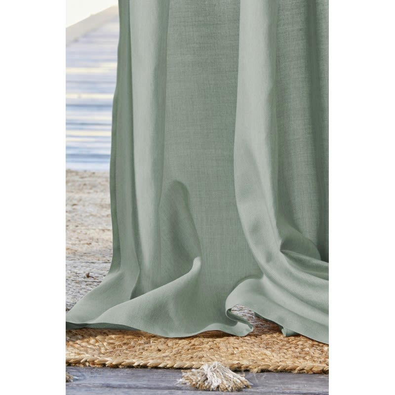 - Rideau extérieur vert 140 x 250