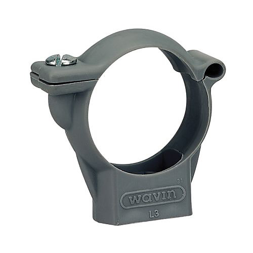 Collier fixation monobloc polypropylène 32mm pas 7/150 - WAVIN - 3026178