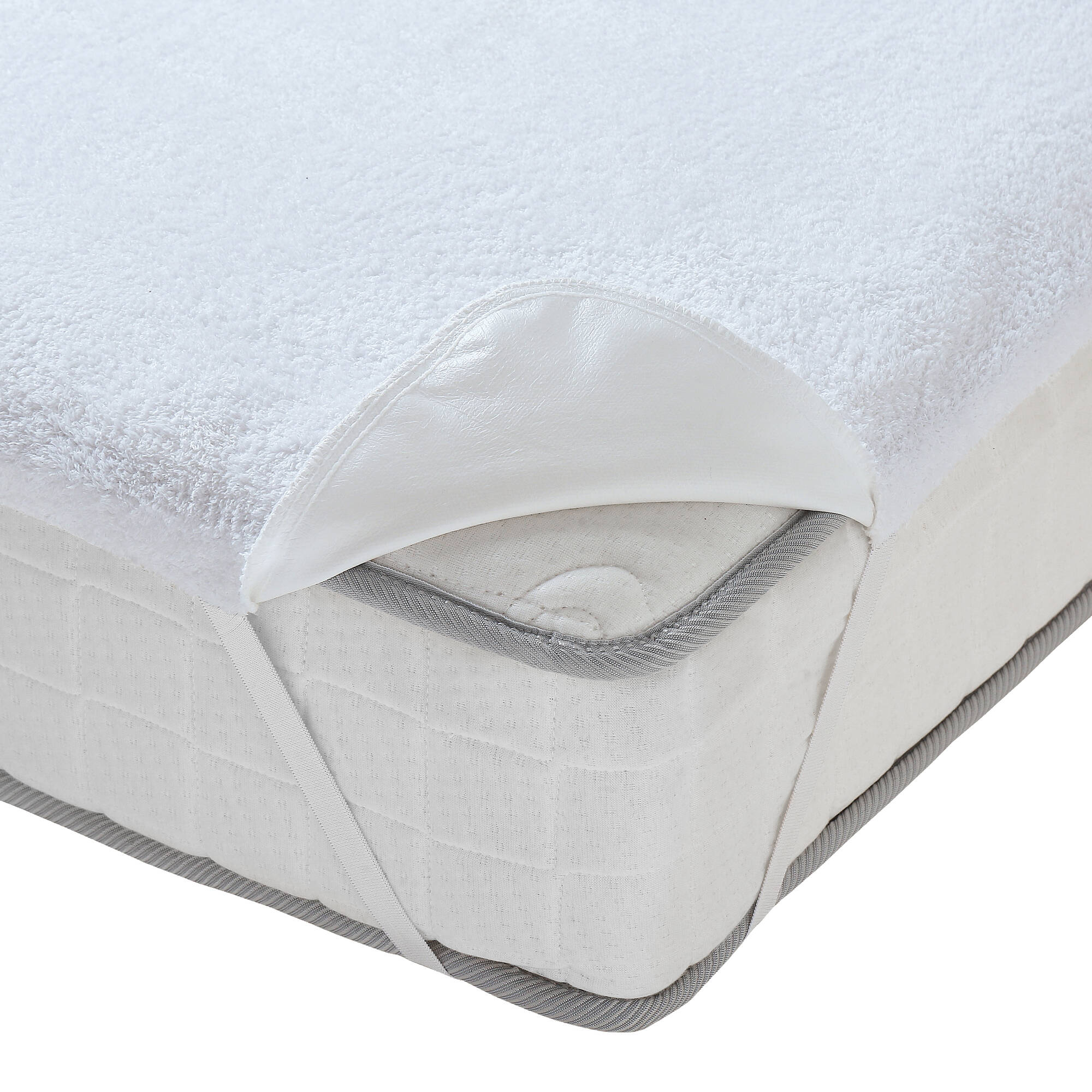 Protège-matelas microfibre imperméable forme plateau
