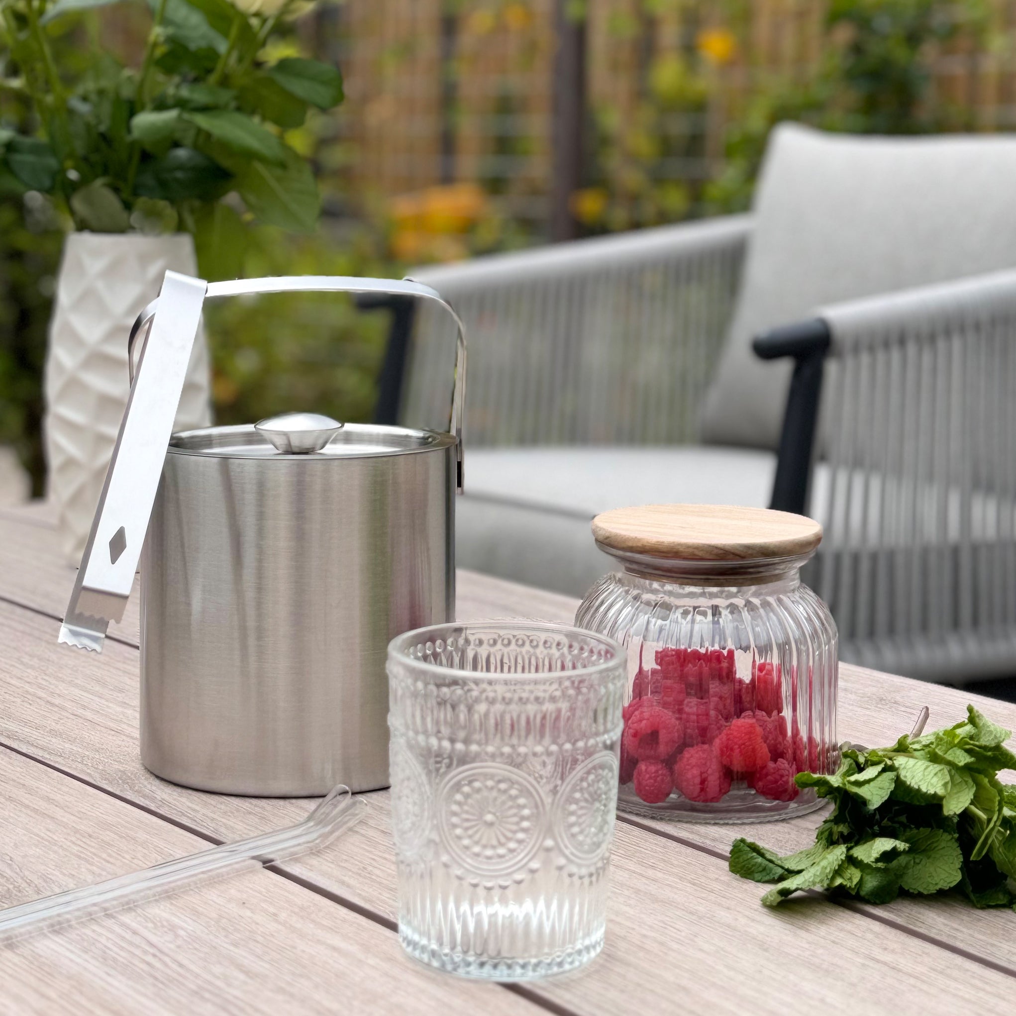 QUVIO Ijsemmer met tang