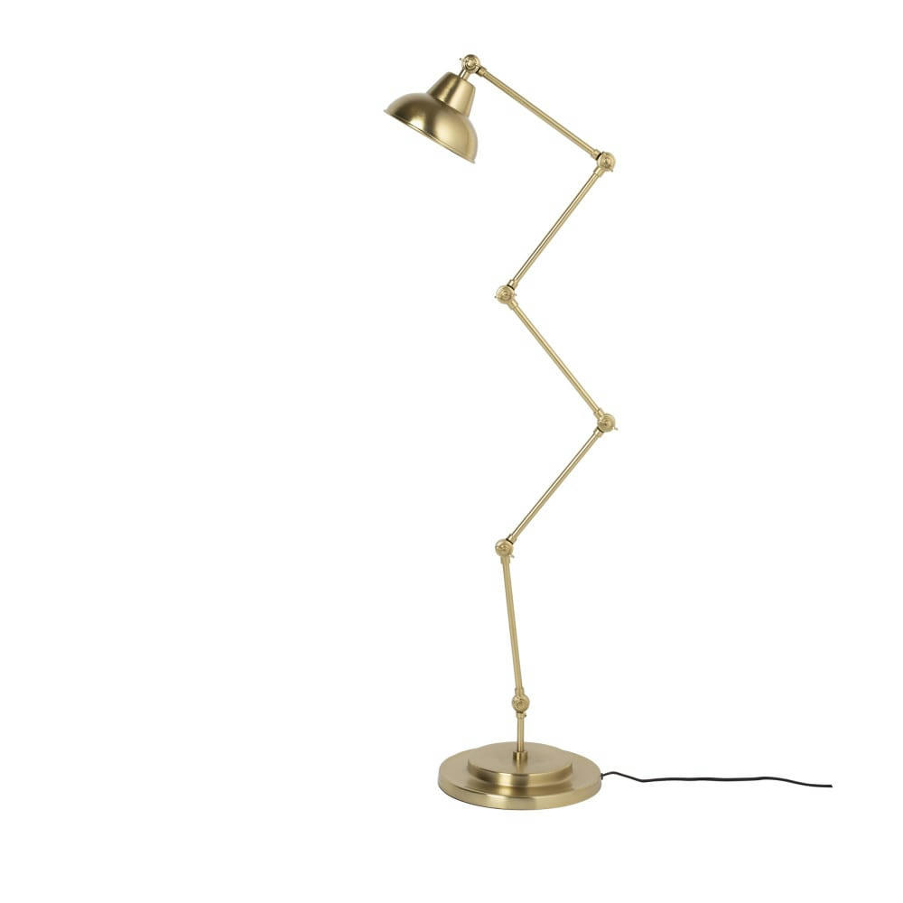 XAVI - Lampadaire en métal H158cm laiton