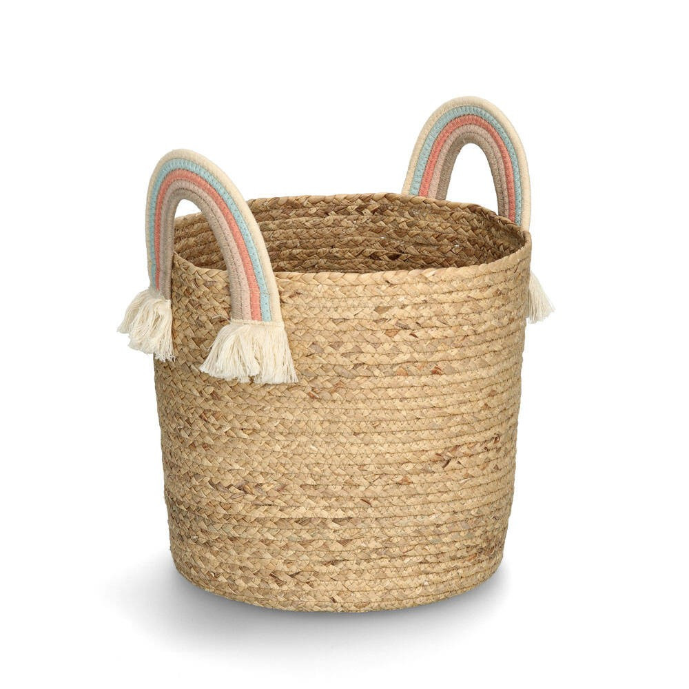 Koszyk z trawy morskiej Tęcza Ø 35 cm
