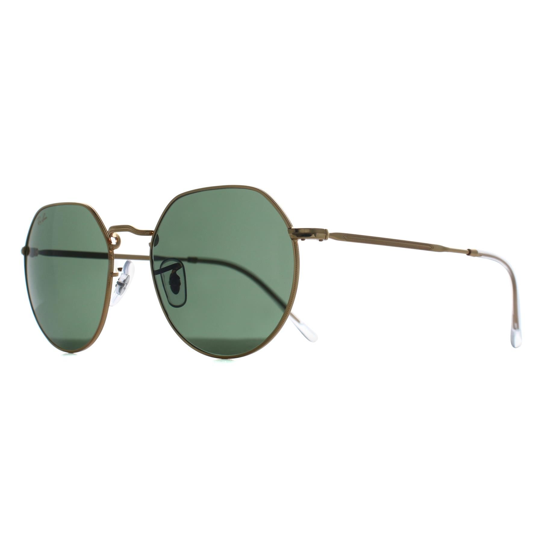 Ray-Ban Round Gold Green RB3565 Jack