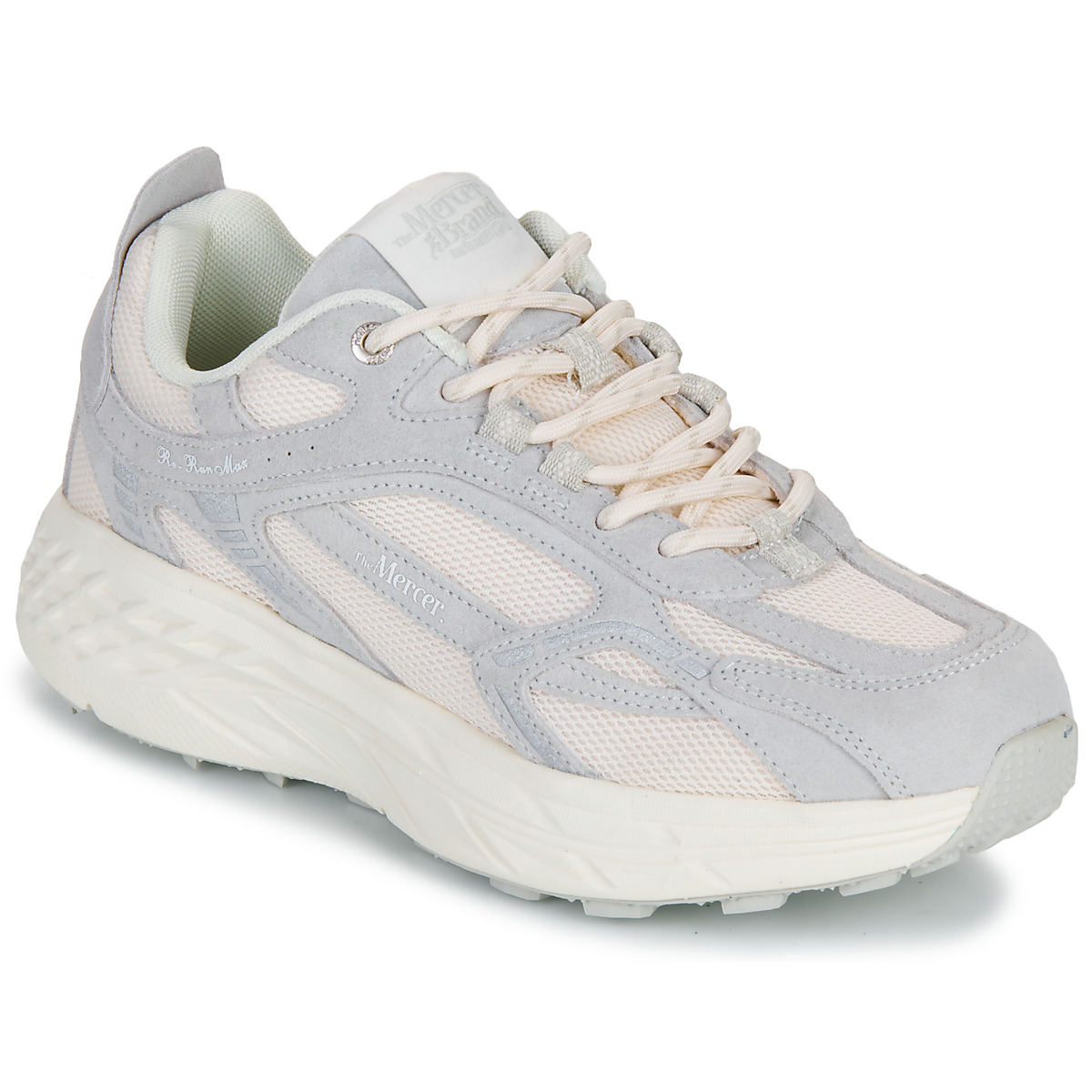 The Mercer Brand - The Re-Run Max Suede - Grey