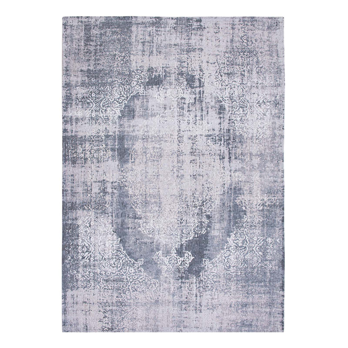 Louis De Poortere vloerkleed Quartz - grijs - 80x150cm