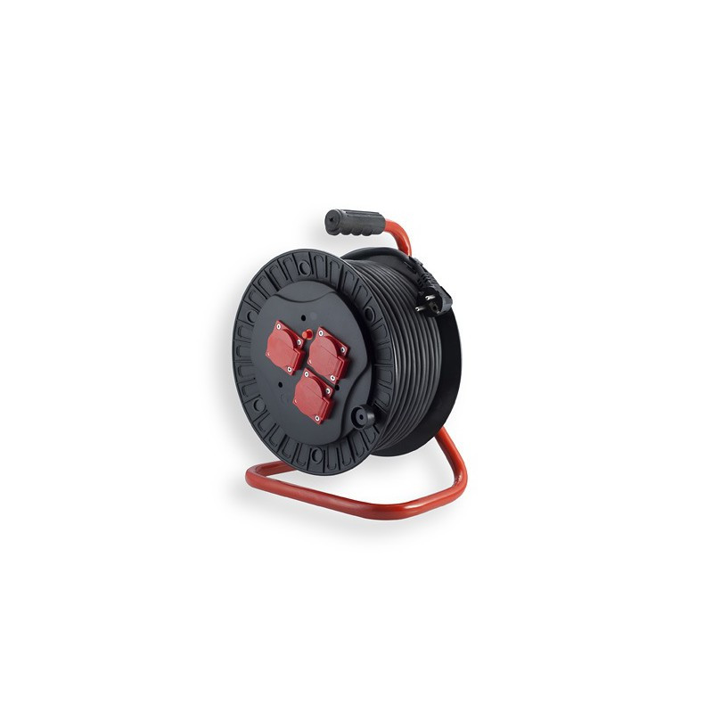Przedłużacz bębnowy z/u 20m OW 3x1,5 3xGS IP44 Elgotech PZB-111-20G