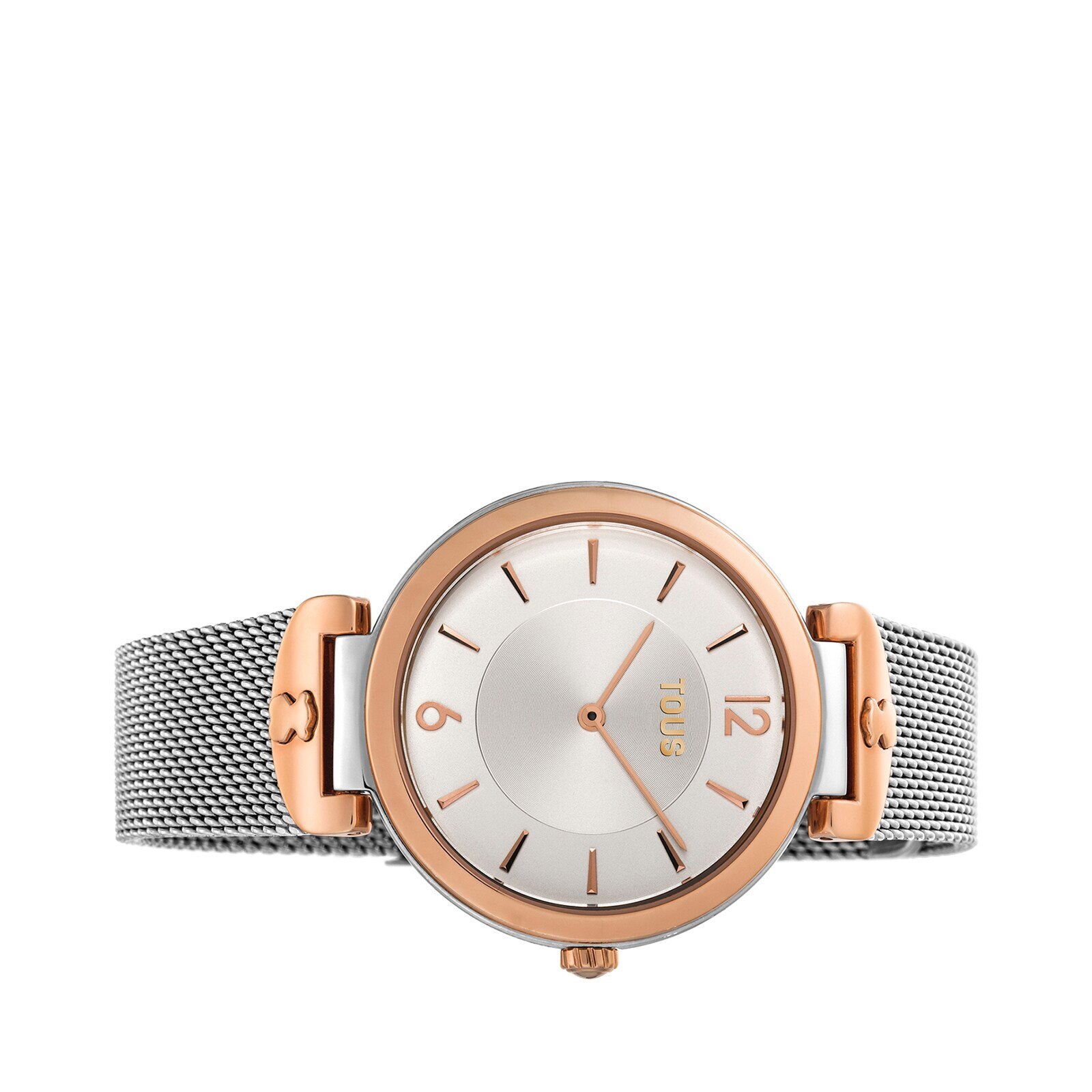 Reloj analógico S-Mesh de acero