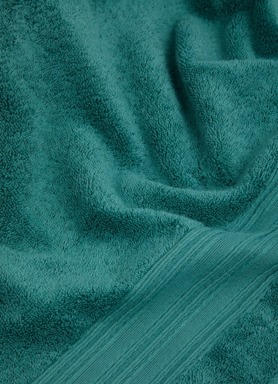 SERVIETTE INVITÉE UNI EN COTON BIO VERT