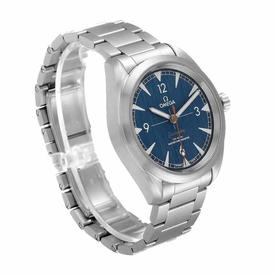 Omega Railmaster Co-Axial Master Steel 220.10.40.20.03.001 Collector’s Clone 1:1