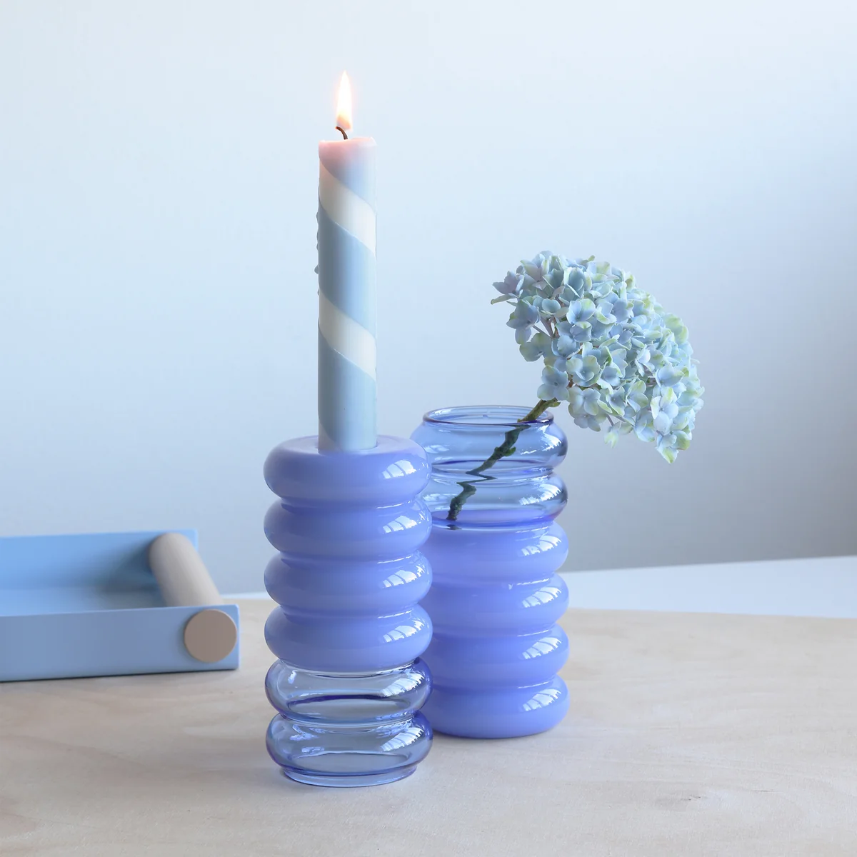 Design Letters - Bubble - 2 in 1 Vase & Kerzenhalter