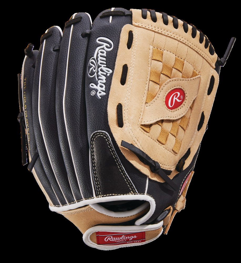 Rawlings Playmaker Baseball Glove, Camel, 12.5-in