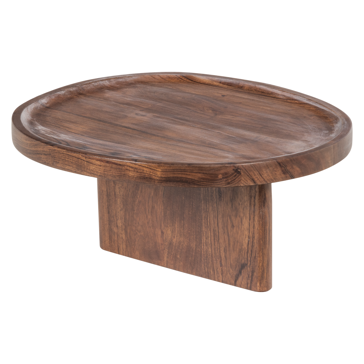 WOOOD Naro Bijzettafel - Acaciahout - Bruin - 34x40x18