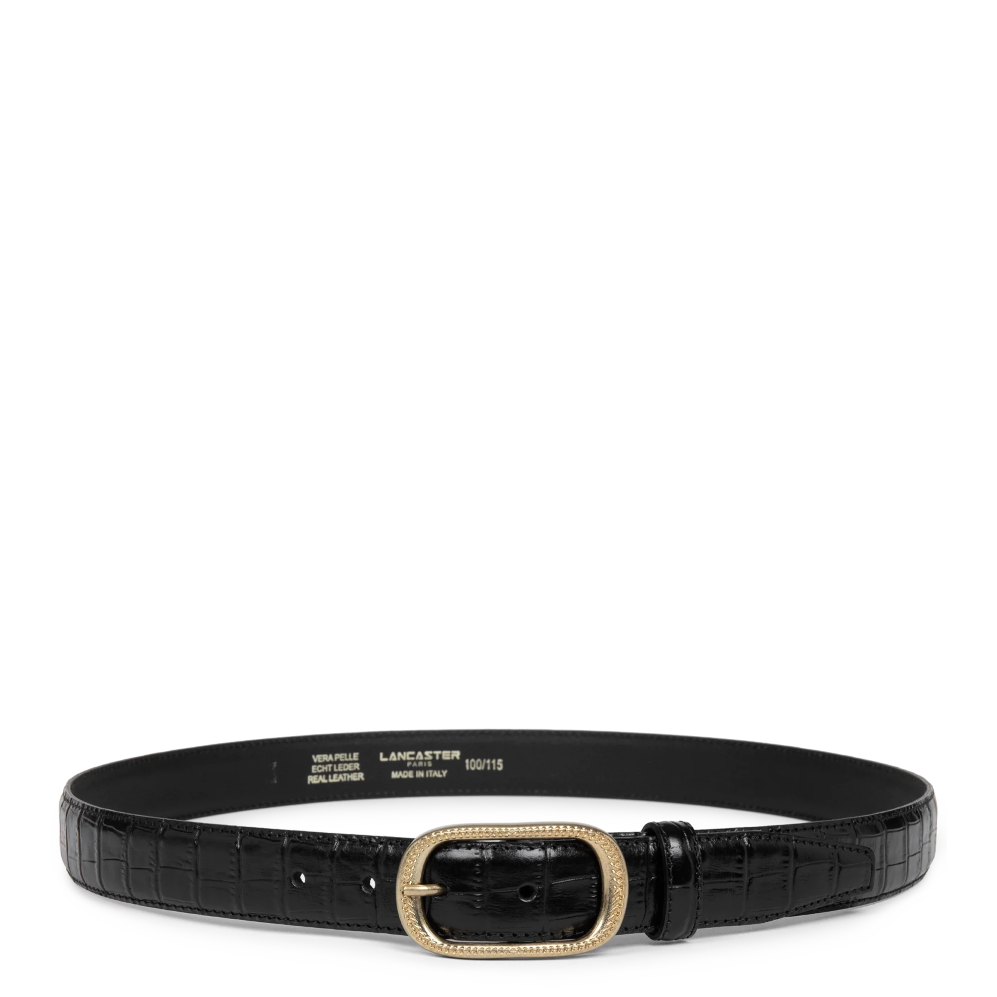 Ceinture - Ceinture Cuir Croco Femme