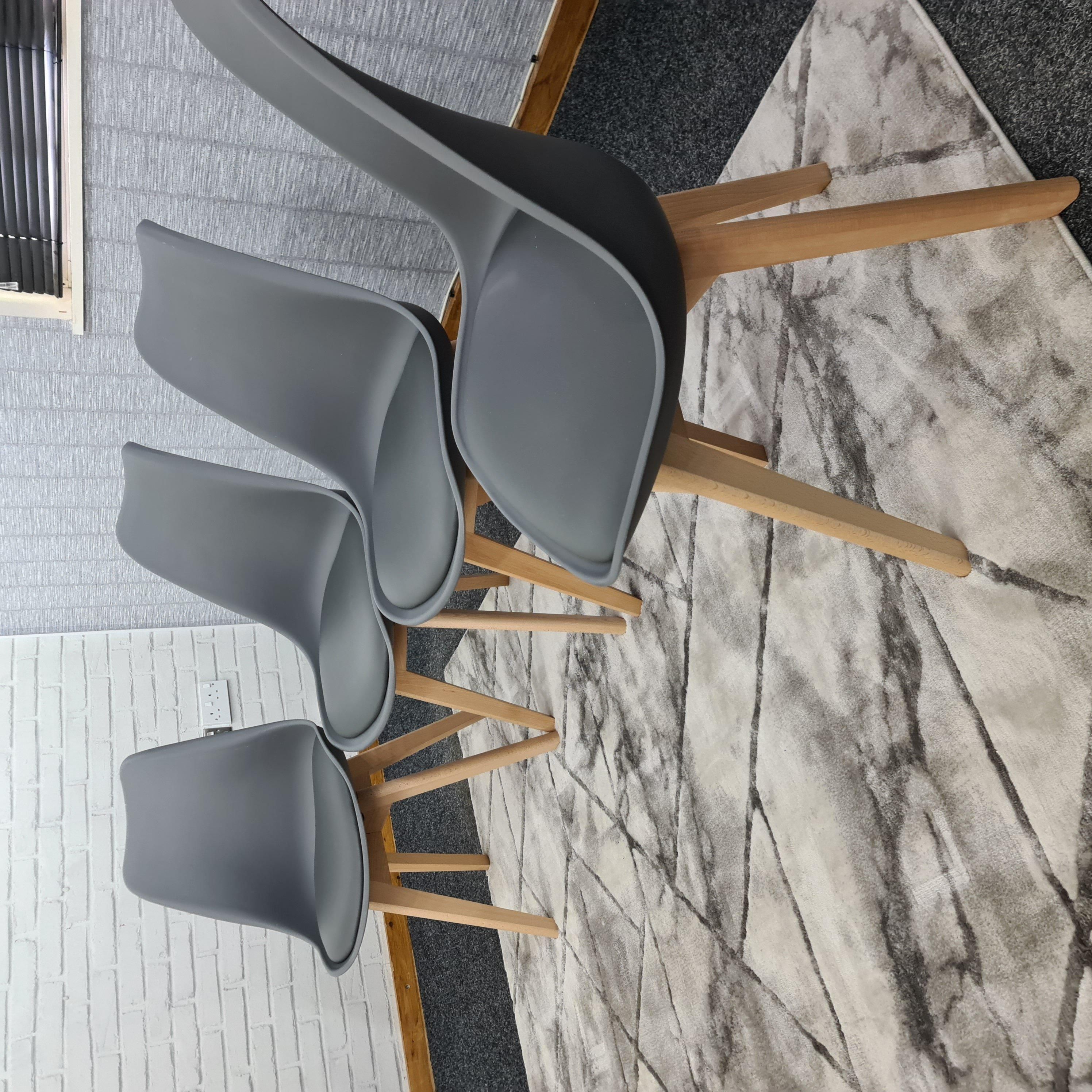 KOSY KOALA Dining Table Set Of 4 Round Dining Table And Chairs