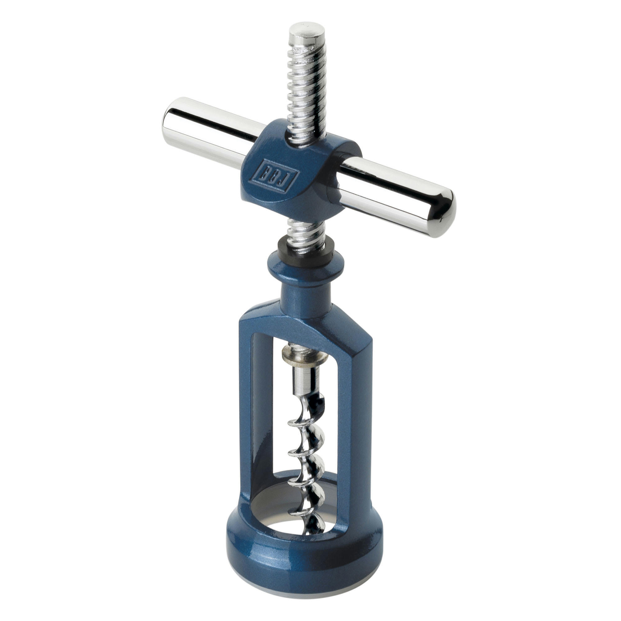 BODEGA LUX - Tire-bouchon à main - peinture métallique Bleu Habane