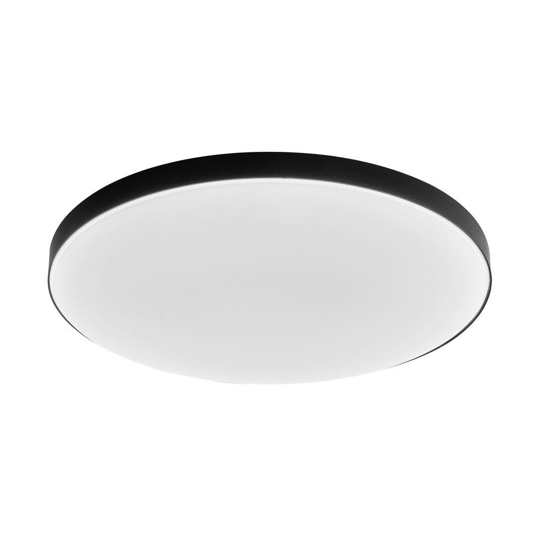 Plafon Slimiokrągły biało-czarny LED 1x18W 33cm 2300lm IP40 Eko-Light