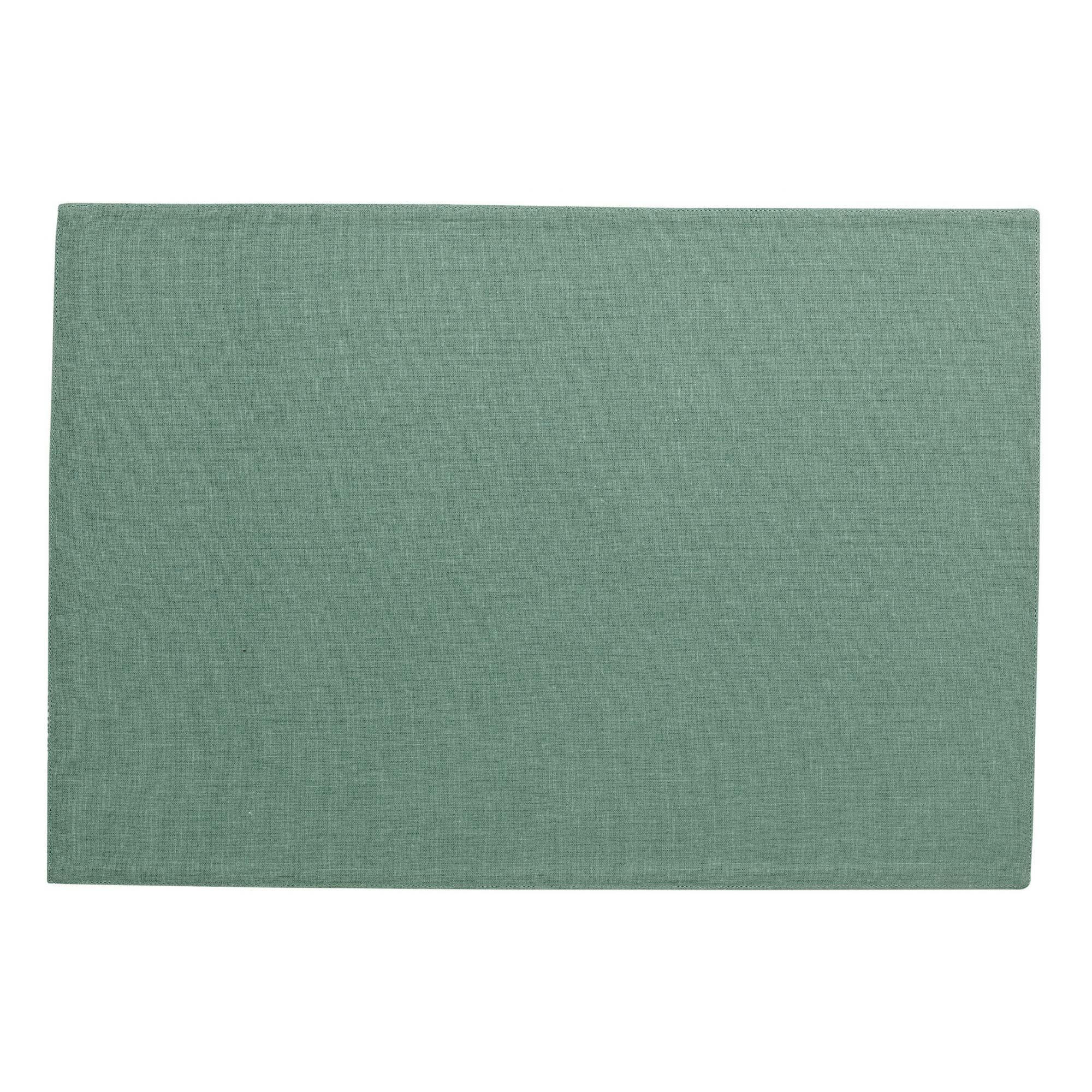 ELINE - Set de table  en coton ecume 33 x 48