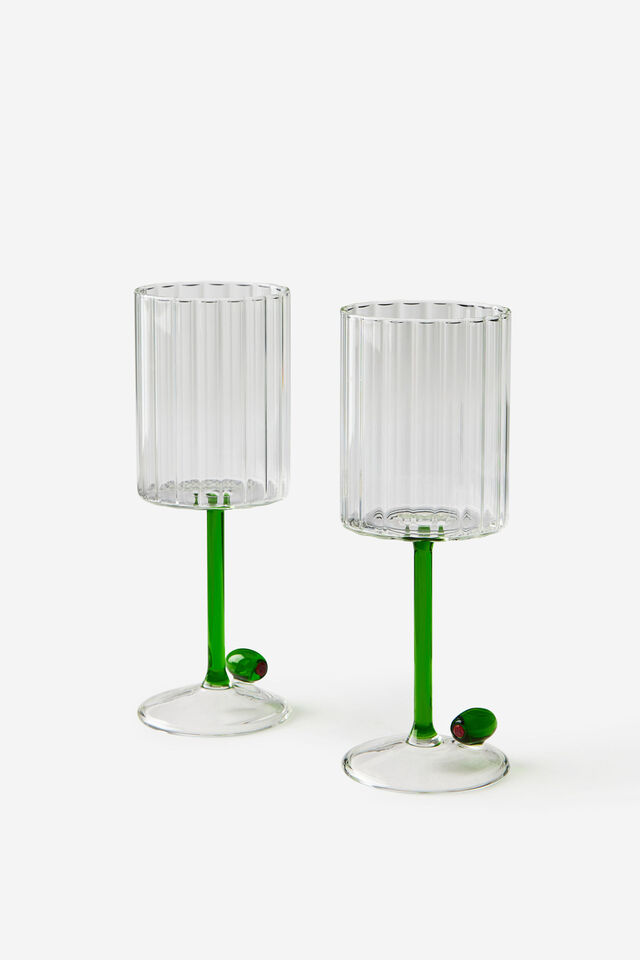 Novelty Cocktail Glass Set Of 2