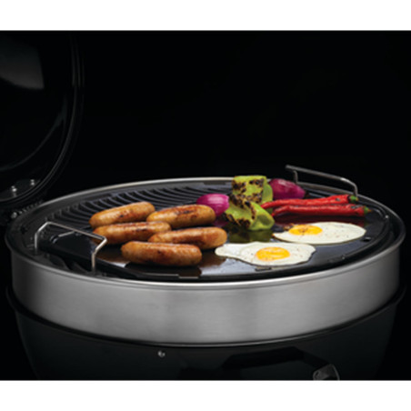 Plancha barbecue charbon 57 cm en fonte émaillée - Napoléon