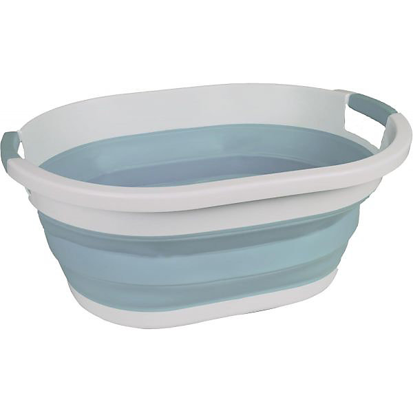 Corbeille à linge Pliable 36 litres - Bleu Outremer