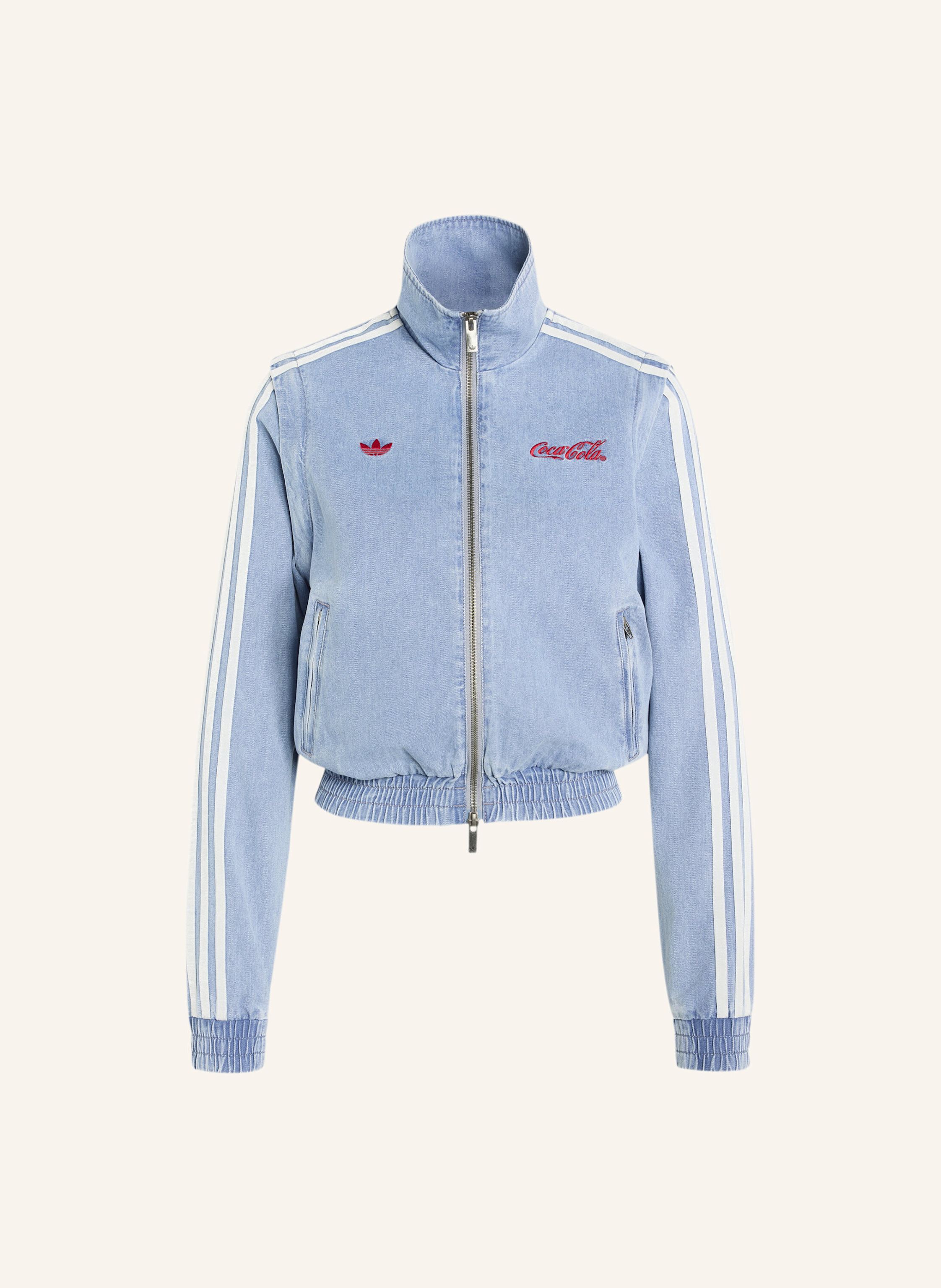 adidas Originals ADIDAS X COCA-COLA FIREBIRD REG DENIM TRACK TOP