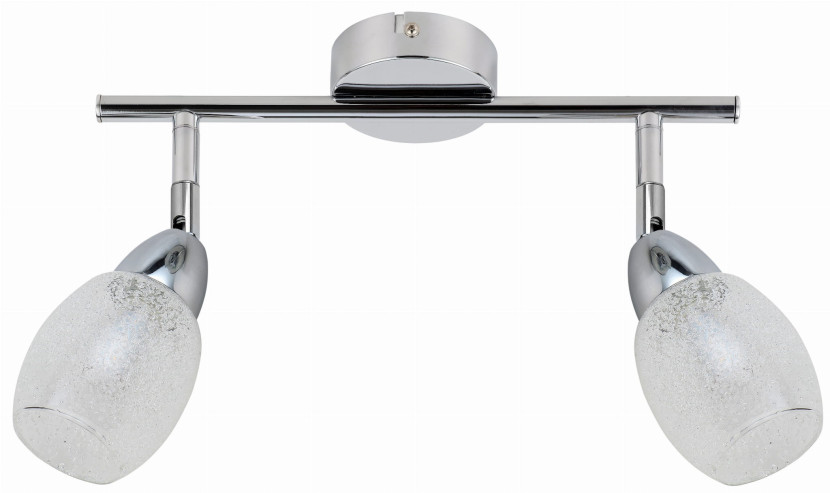 Lampa sufitowa RICOchromowana LED 2x12W 3000K 480lm Candellux