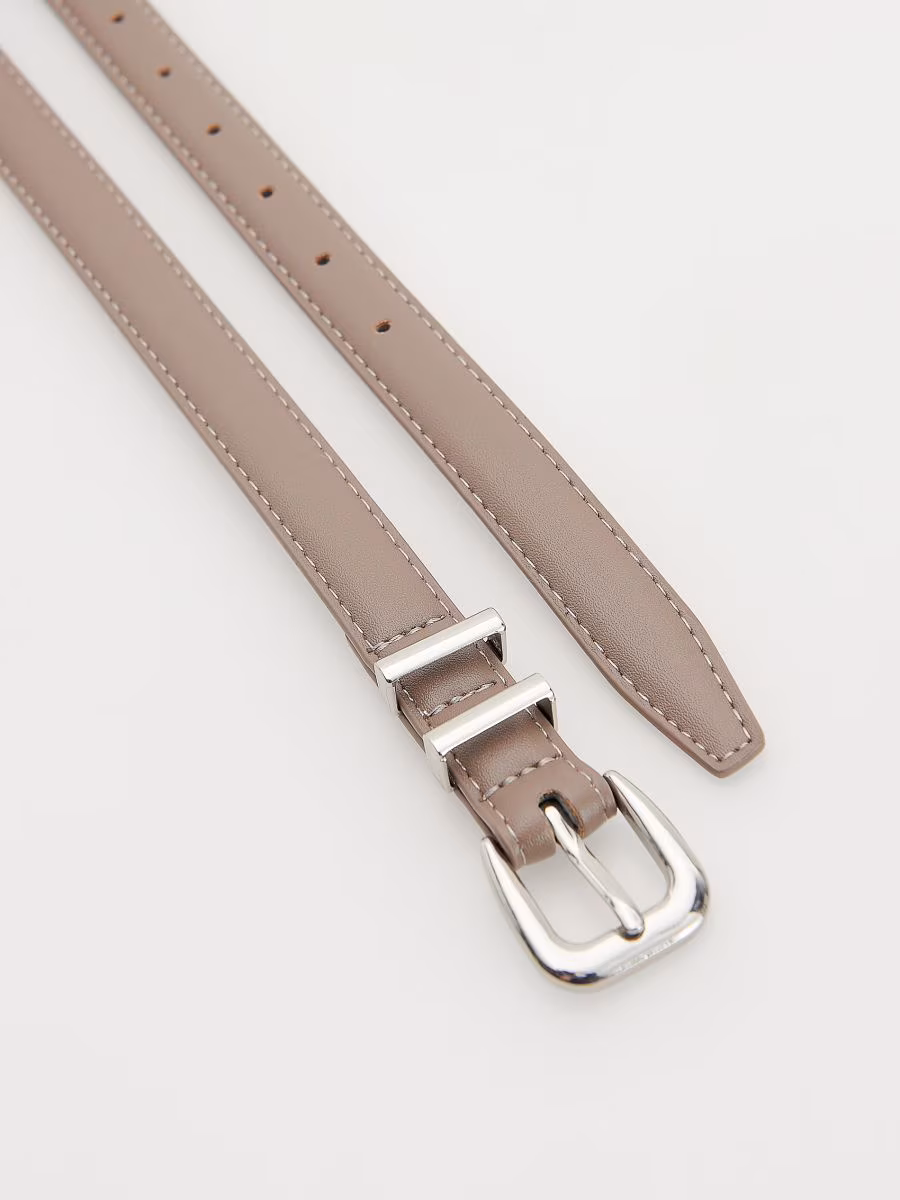 Faux Leather Belt
