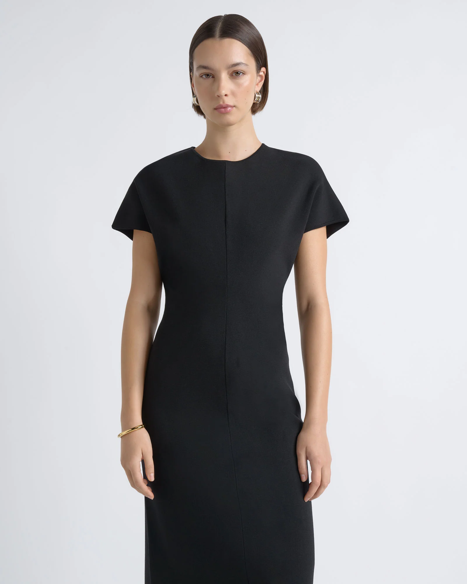 Drop Shoulder Milano Dress