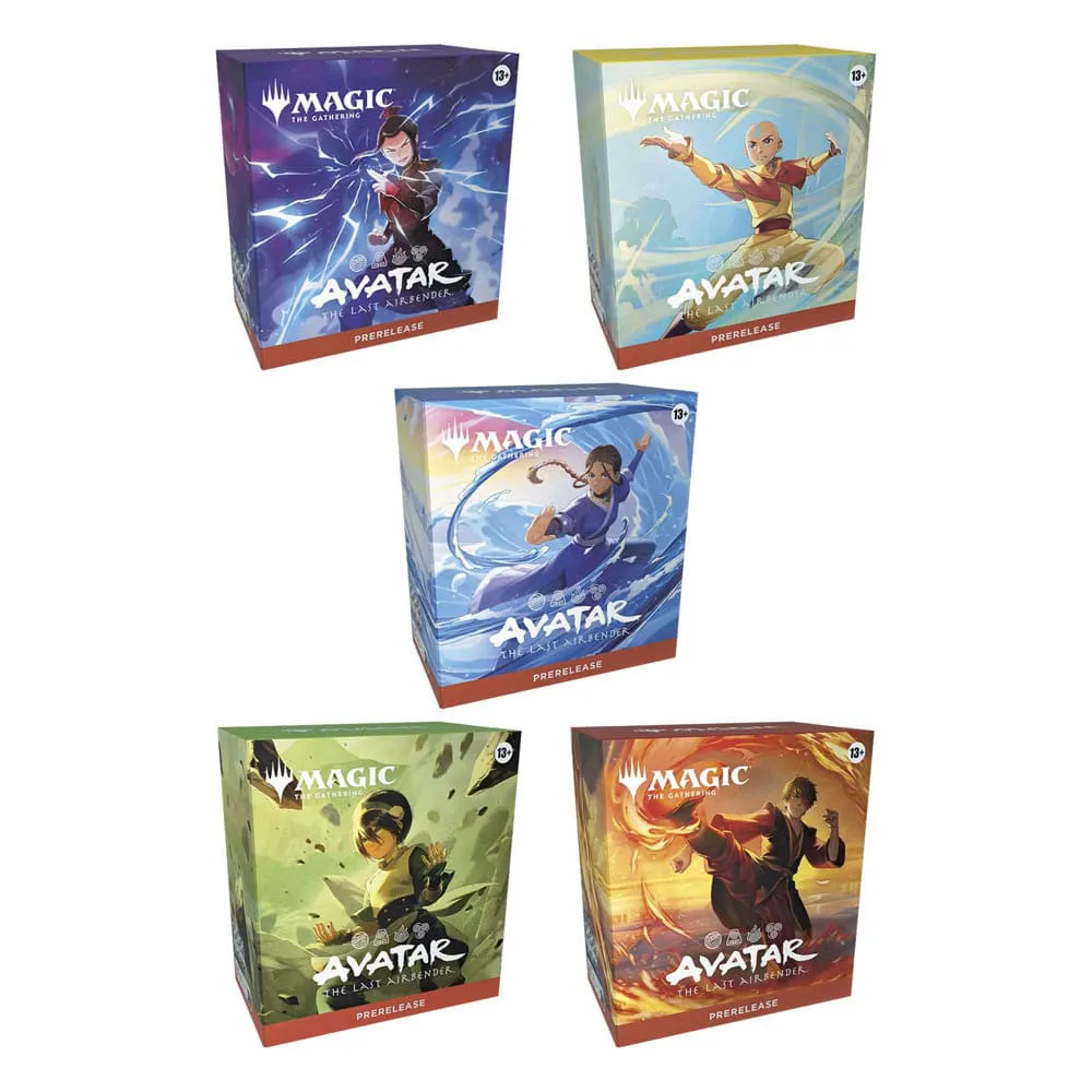 Wizards Of The Coast Magic: The Gathering Avatar: The Last Airbender trading cards