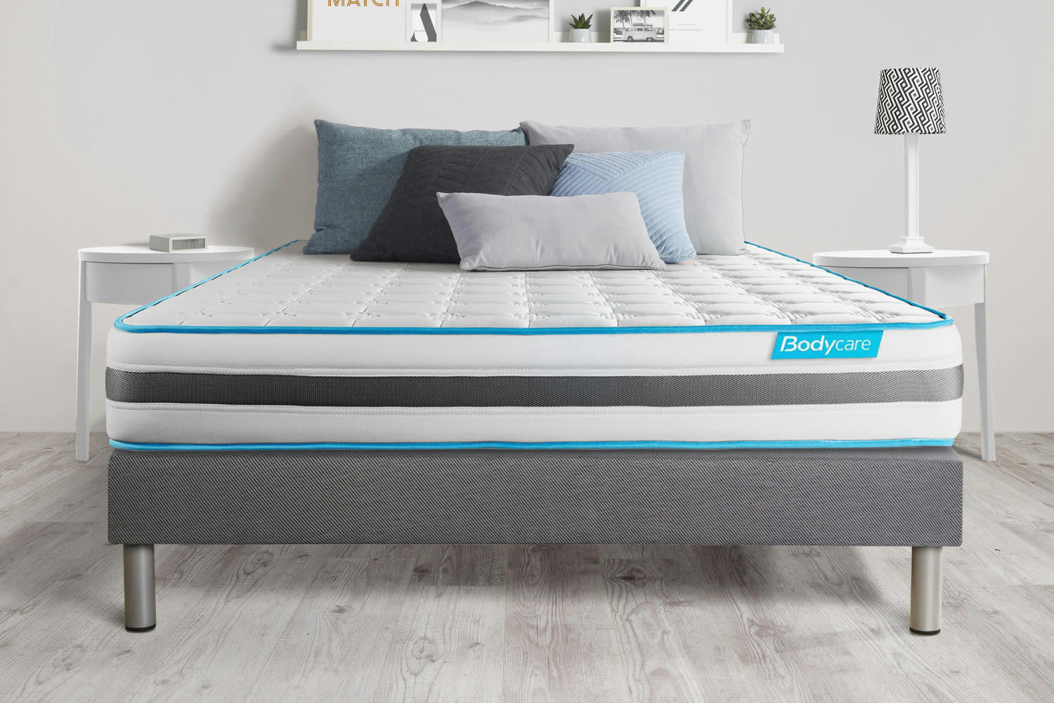 BODYFLEX - Matelas 140x200 Ressorts et mémoire de forme - Equilibré