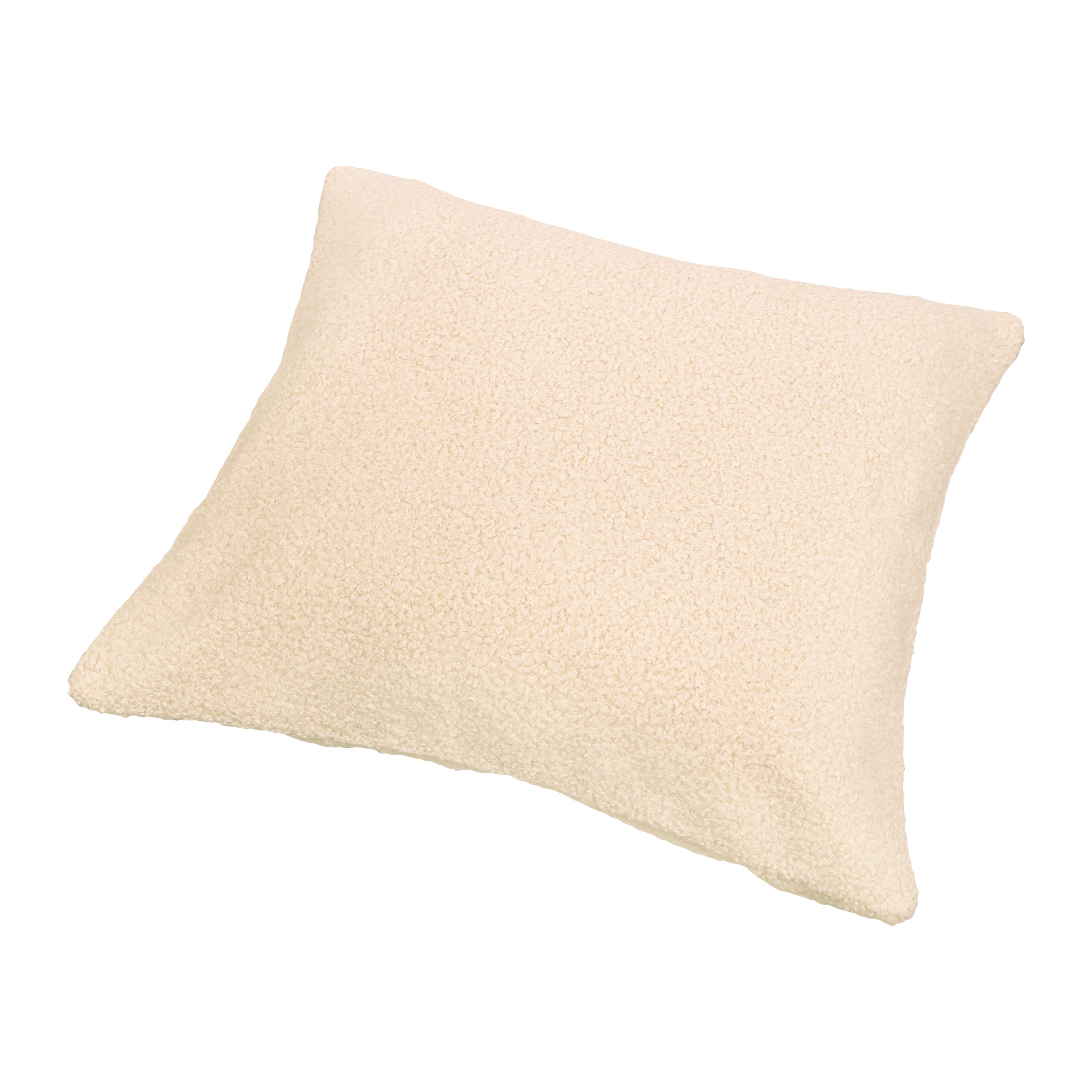QUVIO Sierkussenhoes teddy - 45x45cm - Beige