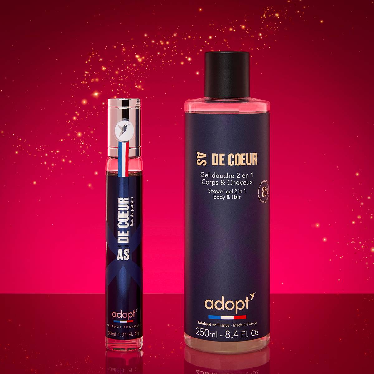 As de CoeurCoffret eau de parfum 30 ml   gel douche 250 ml