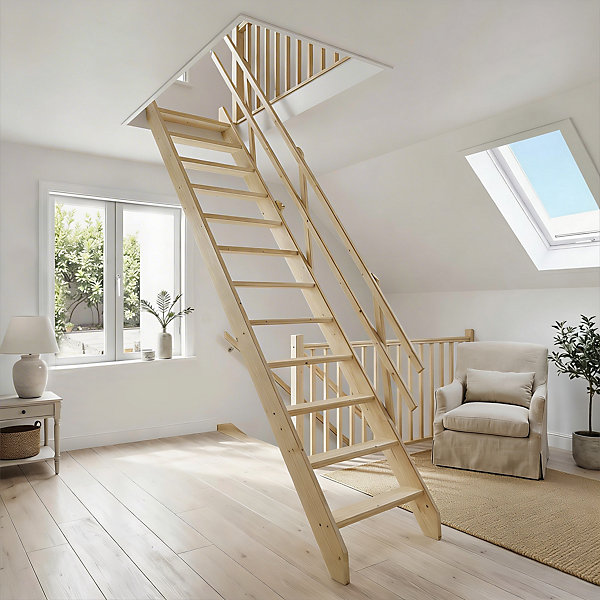 Echelle de meunier en kit bois sans contremarches