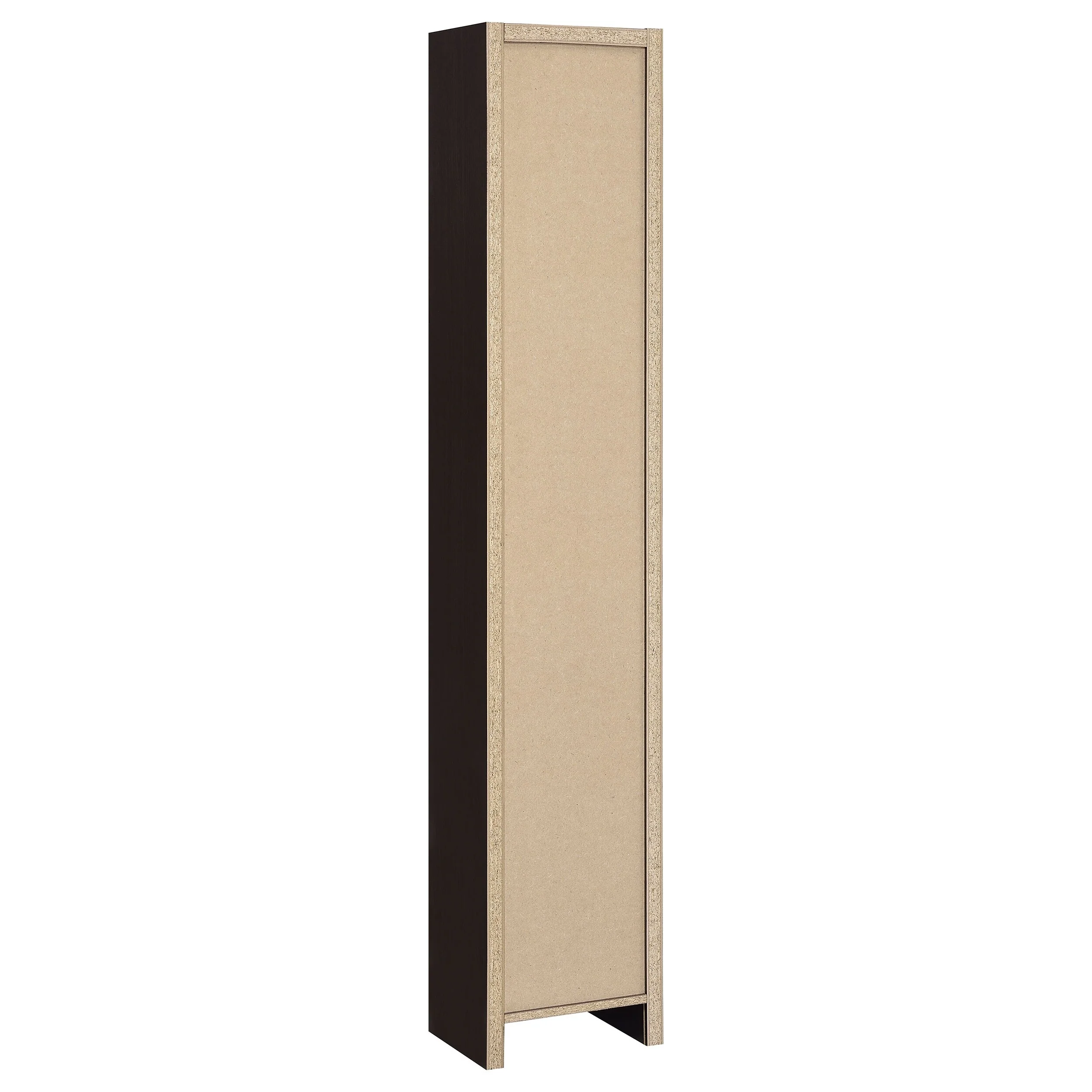 Modern 71-inch 9-shelf Bookcase Brown Cappuccino Home Office Furniture