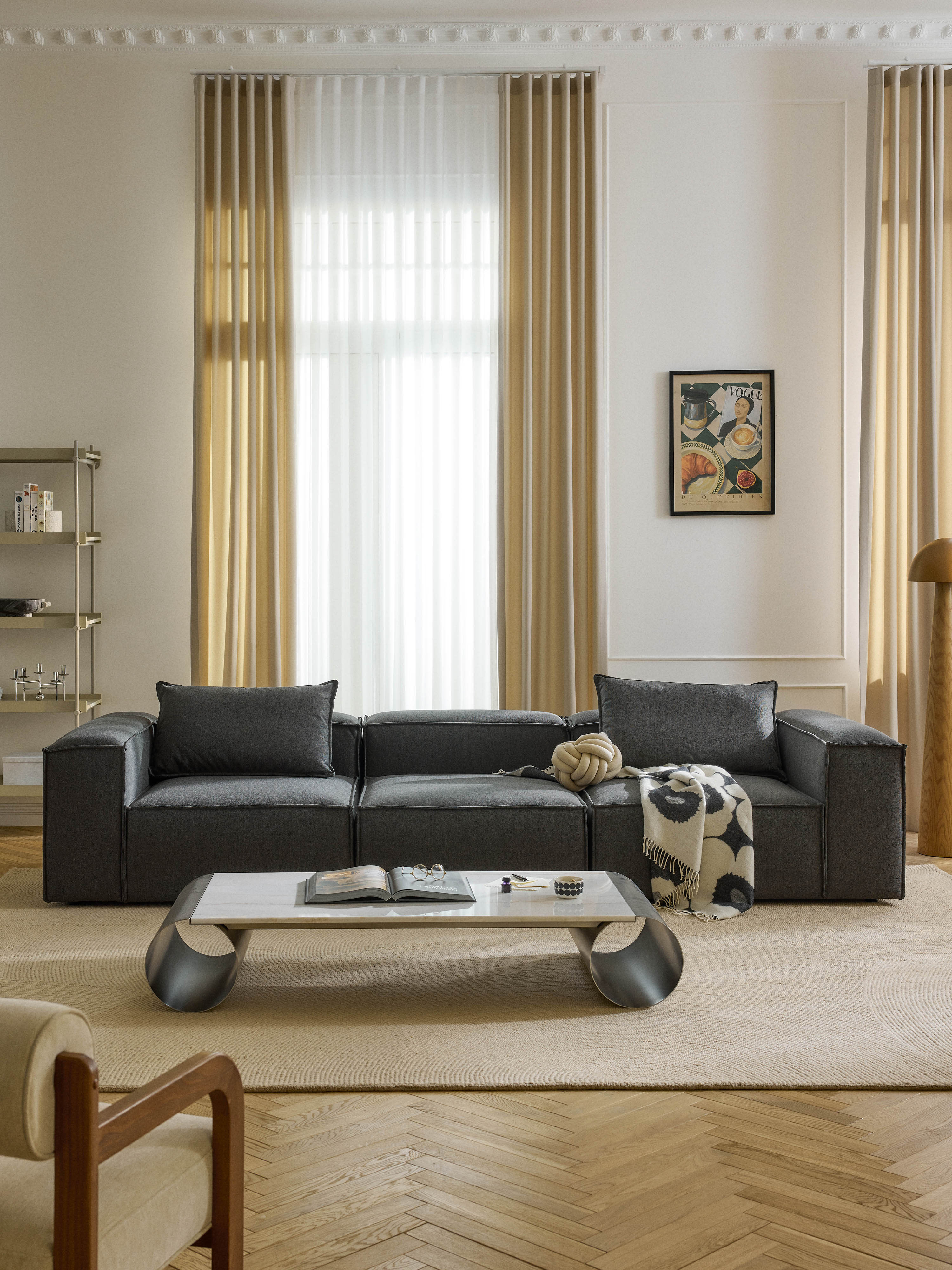 Modulares Sofa Lennon (4-Sitzer)