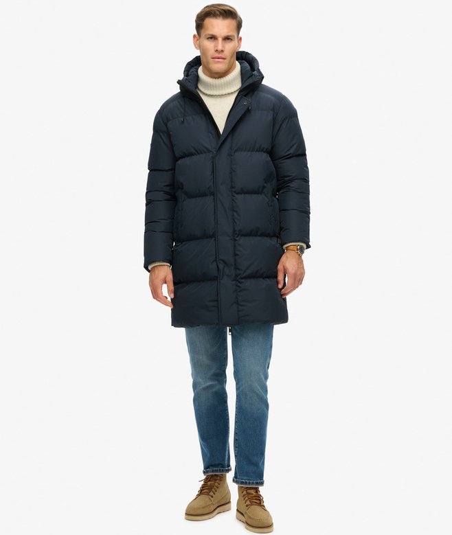 Hooded Sports Puffer Coat