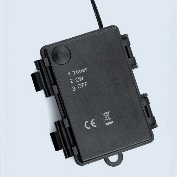 Dekoleuchte, LED Metallstecker Sterne 3er Set