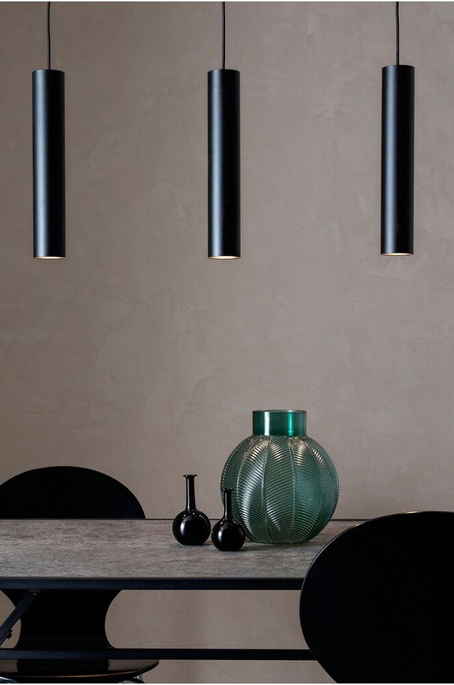 TAKLAMPE MARKSLÖJD RUBEN PENDANT 3 SVART