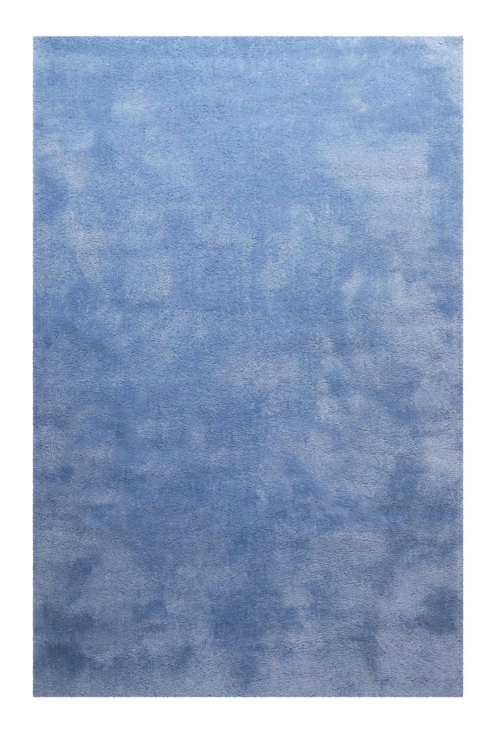 PISA - Tapis en microfibre dense bleu lavande 130x190 cm