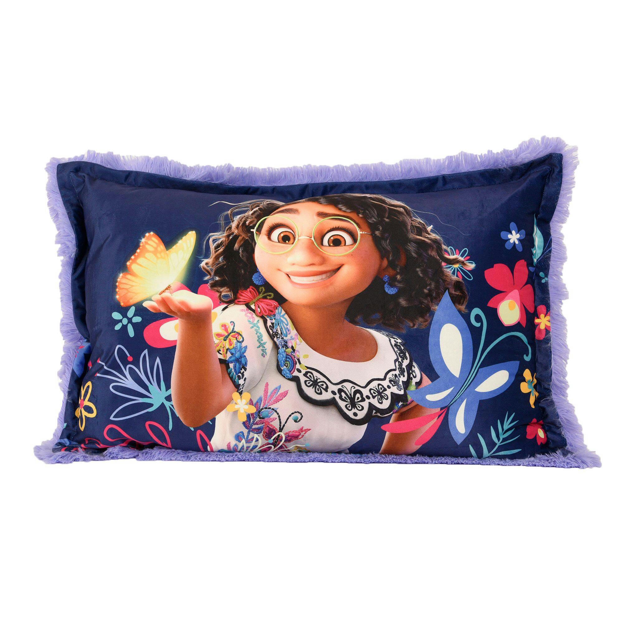 Nemcor Disney Encanto Mirabel Funky Fur Pillow, 20 x 30-in