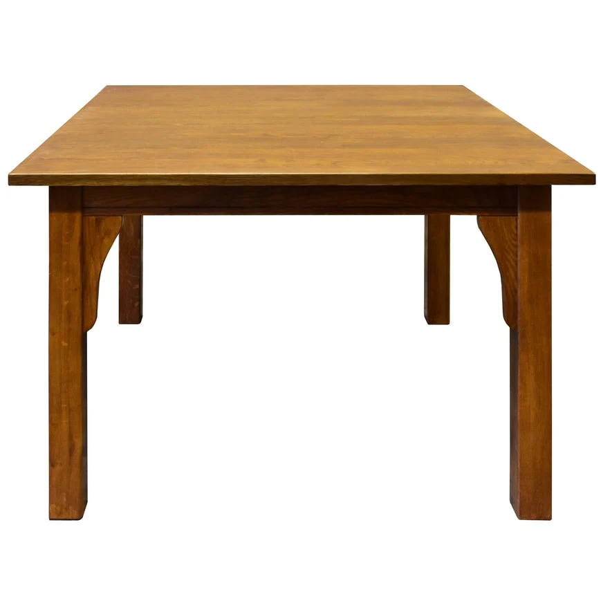 Mission Style White Oak Square Dining Table - (2 Colors Available)