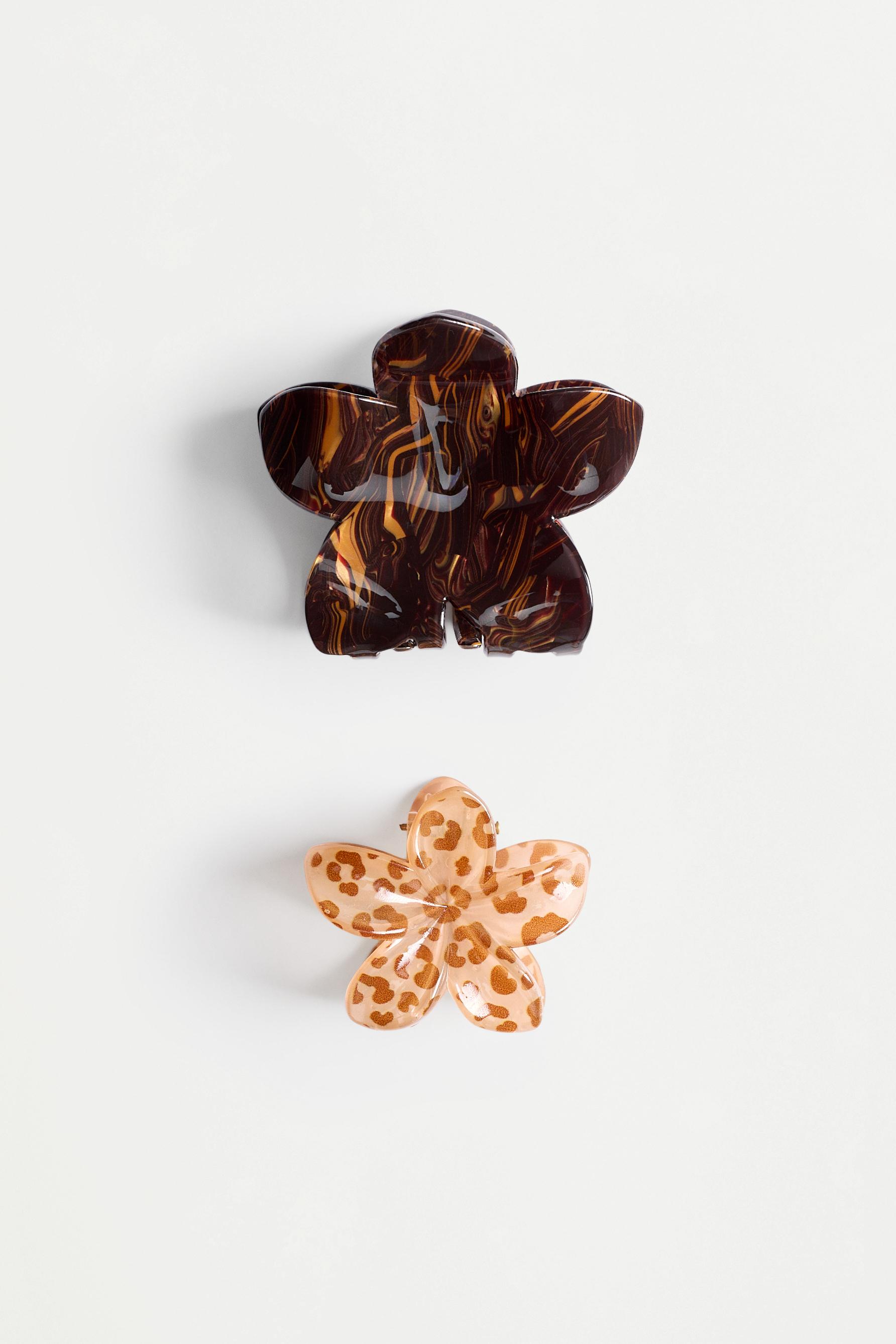 Pinzas flor (Pack 2)