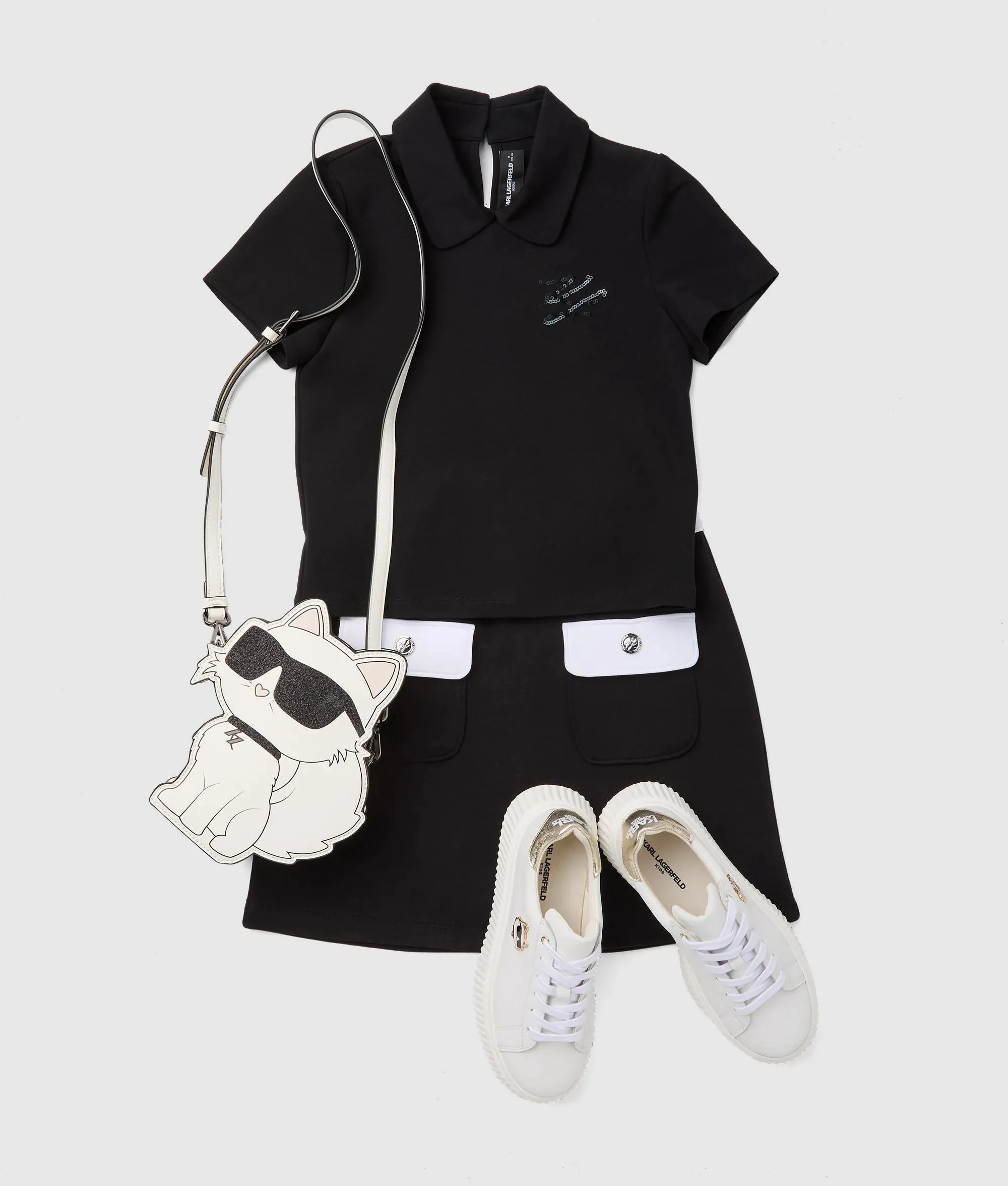 Chemise à manches courtes pour fille