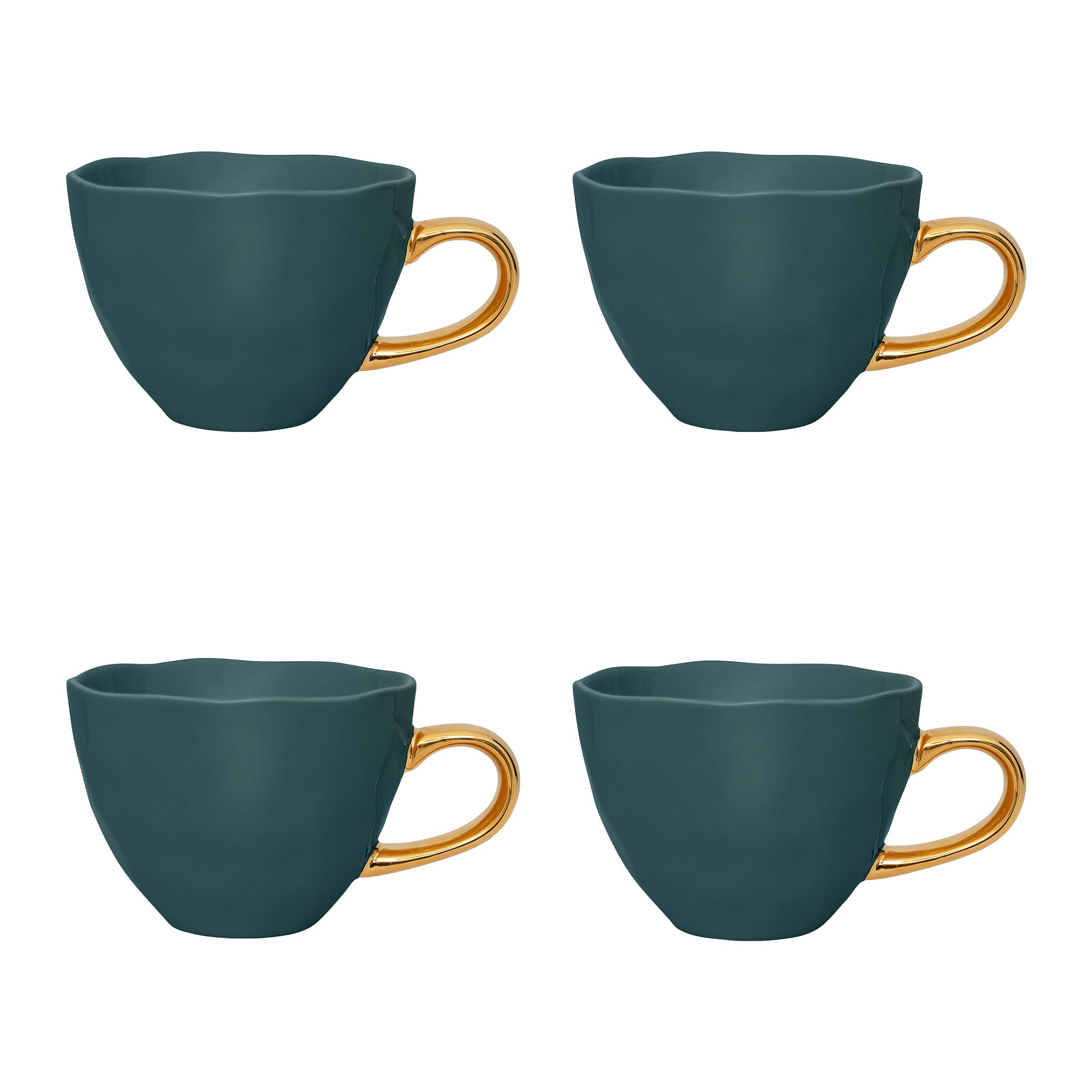 Urban Nature Culture Good Morning Cappuccino / Theekop - Blue Green -