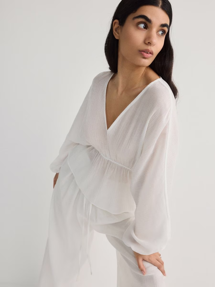 Lyocell Blend Blouse